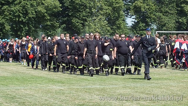 Powiatowe Zawody Sportowo-Pożarnicze w Mroczy