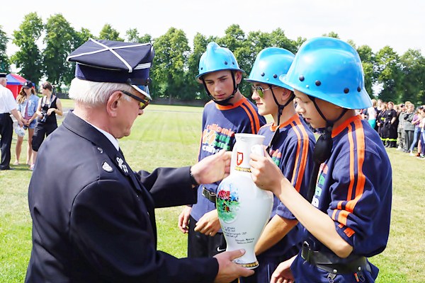 Powiatowe Zawody Sportowo-Pożarnicze w Mroczy