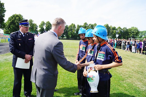 Powiatowe Zawody Sportowo-Pożarnicze w Mroczy