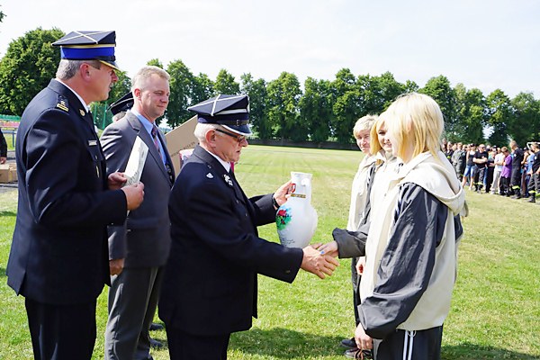 Powiatowe Zawody Sportowo-Pożarnicze w Mroczy