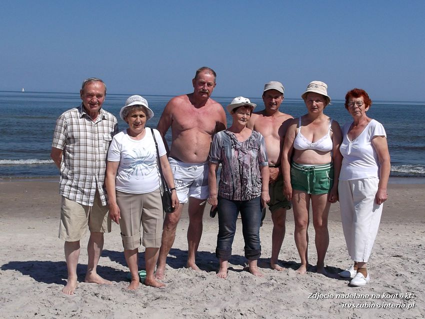 Szubińscy seniorzy nad morzem