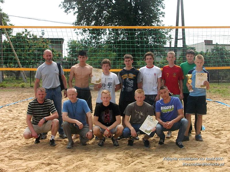 Międzyszkolny Turniej Siatkówki Plażowej w Kowalewie