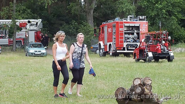 Impreza plenerowa z okazji Dnia Dziecka dla dzieci strażaków