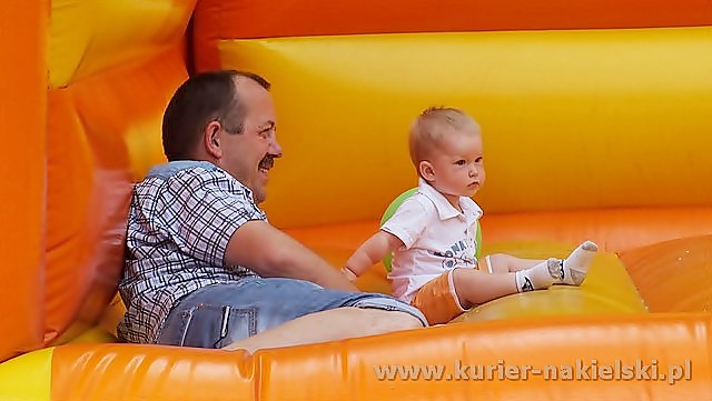 Impreza plenerowa z okazji Dnia Dziecka dla dzieci strażaków