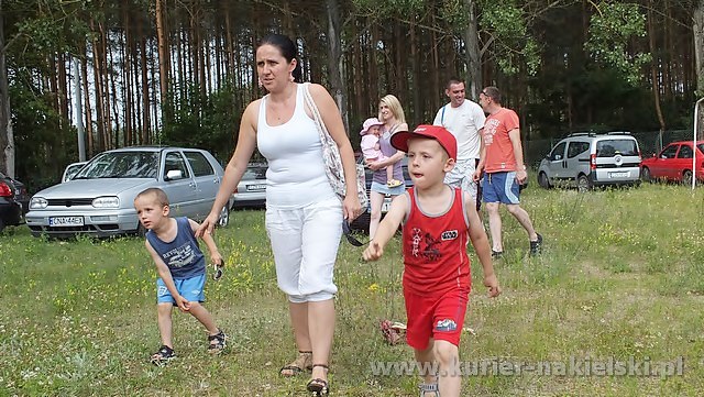 Impreza plenerowa z okazji Dnia Dziecka dla dzieci strażaków