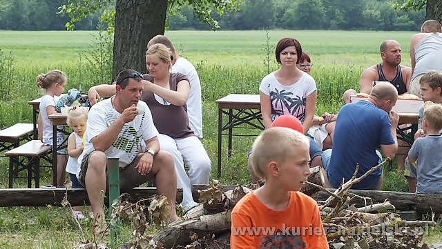 Impreza plenerowa z okazji Dnia Dziecka dla dzieci strażaków