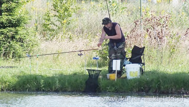 Tomasz Janasiński wygrał II turę tegorocznych powiatowych zawodów wędkarskich dla samorządów i służb mundurowych