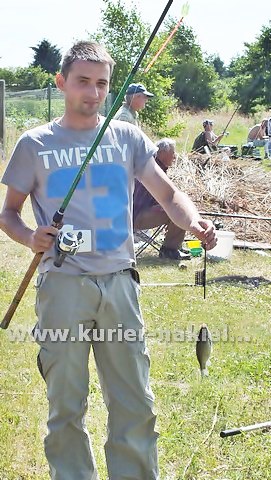 Tomasz Janasiński wygrał II turę tegorocznych powiatowych zawodów wędkarskich dla samorządów i służb mundurowych