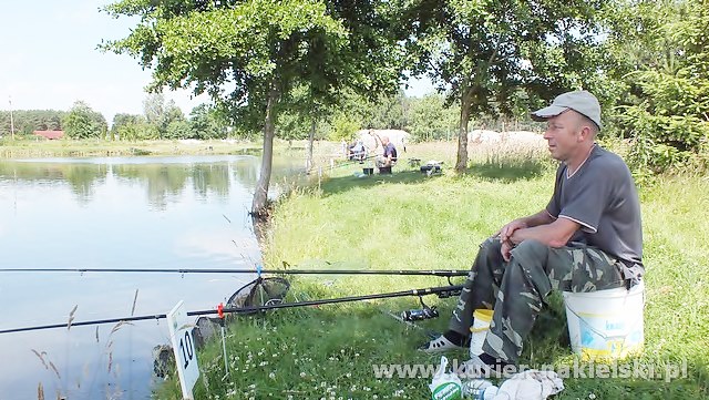 Tomasz Janasiński wygrał II turę tegorocznych powiatowych zawodów wędkarskich dla samorządów i służb mundurowych