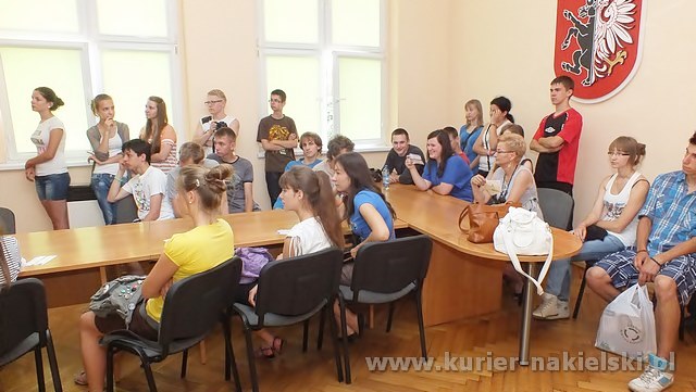 Gimnazjaliści z Kowalewa w Nakle nad Notecią