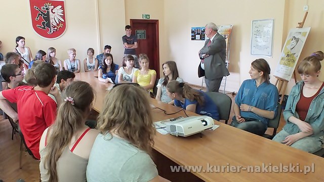 Gimnazjaliści z Kowalewa w Nakle nad Notecią