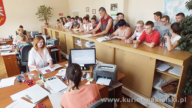 Gimnazjaliści z Kowalewa w Nakle nad Notecią