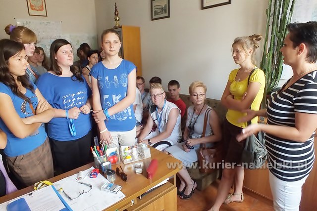 Gimnazjaliści z Kowalewa w Nakle nad Notecią