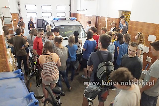 Gimnazjaliści z Kowalewa w Nakle nad Notecią