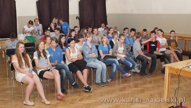 Gimnazjaliści z Kowalewa w Nakle nad Notecią