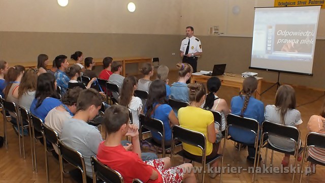 Gimnazjaliści z Kowalewa w Nakle nad Notecią