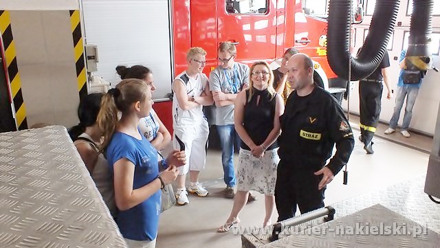 Gimnazjaliści z Kowalewa w Nakle nad Notecią