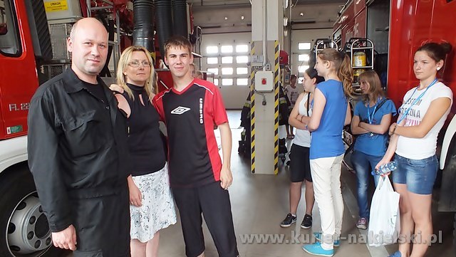 Gimnazjaliści z Kowalewa w Nakle nad Notecią