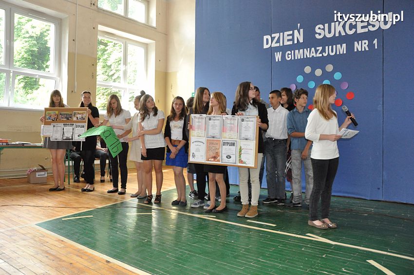 Dzień Sukcesu w Gimnazjum nr 1 w Szubinie