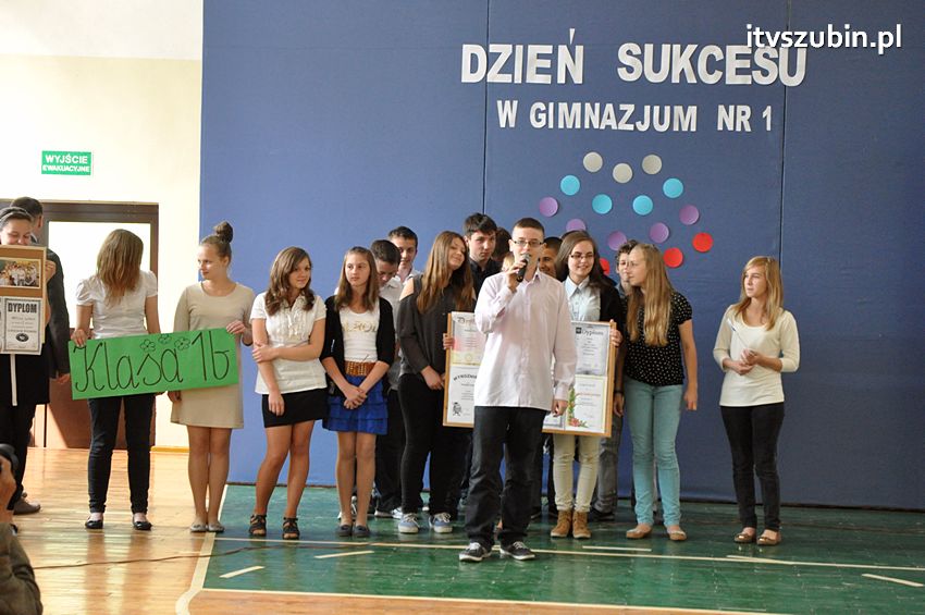 Dzień Sukcesu w Gimnazjum nr 1 w Szubinie