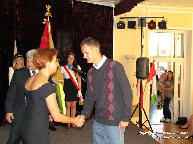 Zakończenie roku szkolnego w szubińskim ogólniaku