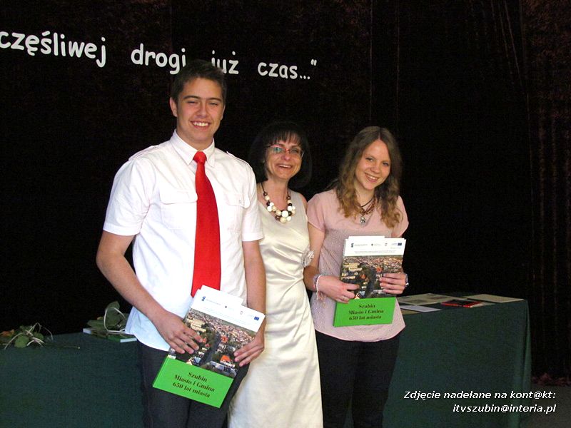 Zakończenie roku szkolnego w szubińskim ogólniaku