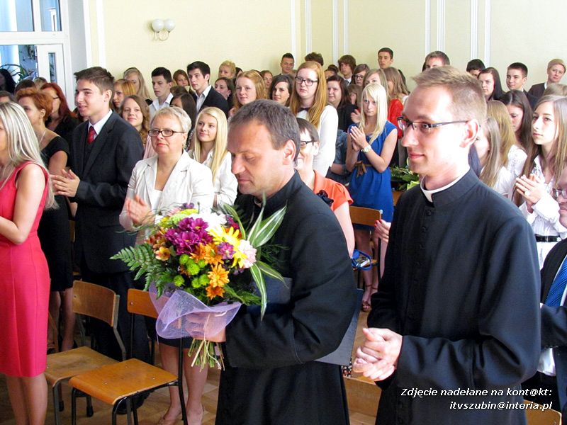 Zakończenie roku szkolnego w szubińskim ogólniaku
