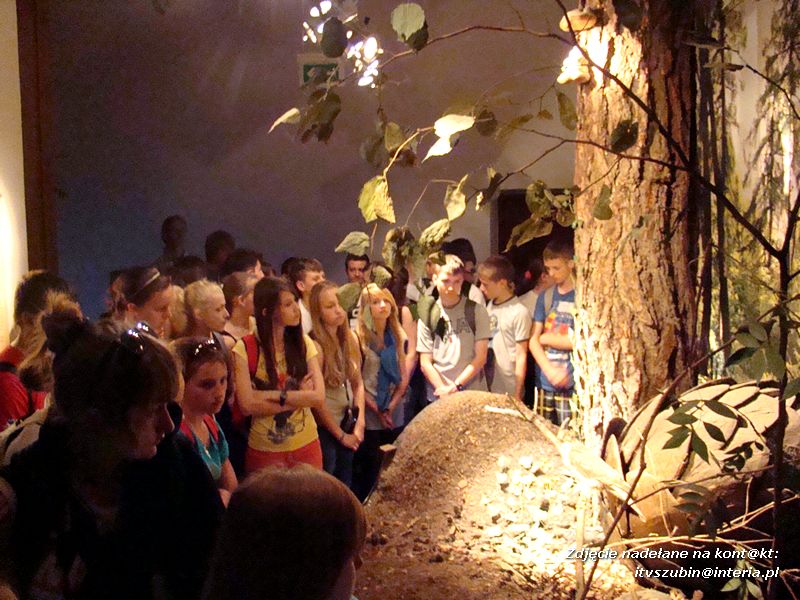 Gimnazjaliści w Górach Świętokrzyskich