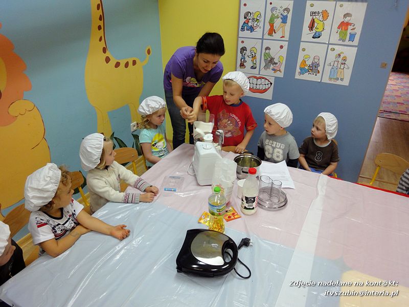 Gofrowe zajęcia w Słoneczku