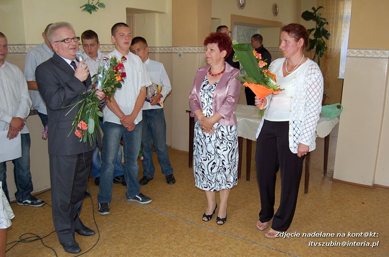 Zakończenie roku szkolnego w ZSS w Szubinie