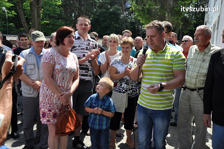 Jan Janowiak wygrał laptopa w konkursie Stacji Kontroli Pojazdów Autex w Szubinie