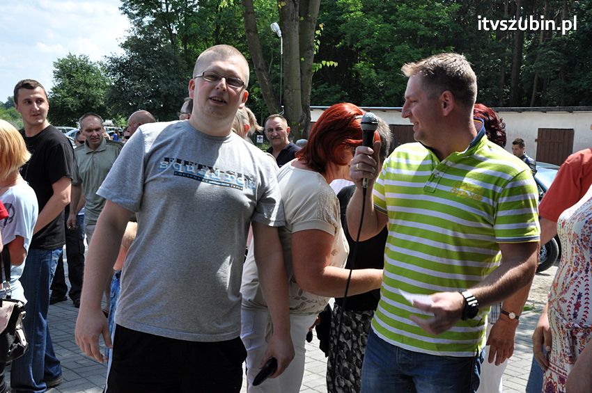 Jan Janowiak wygrał laptopa w konkursie Stacji Kontroli Pojazdów Autex w Szubinie