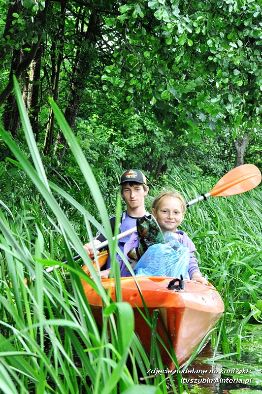 Płyniemy, znakujemy i oczyszczamy szlak notecki - I Proekologiczny Spływ Kajakowy Notecią
