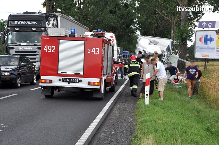 Feralny piątek na drogach w gminie Szubin