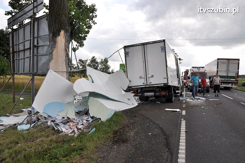 Feralny piątek na drogach w gminie Szubin