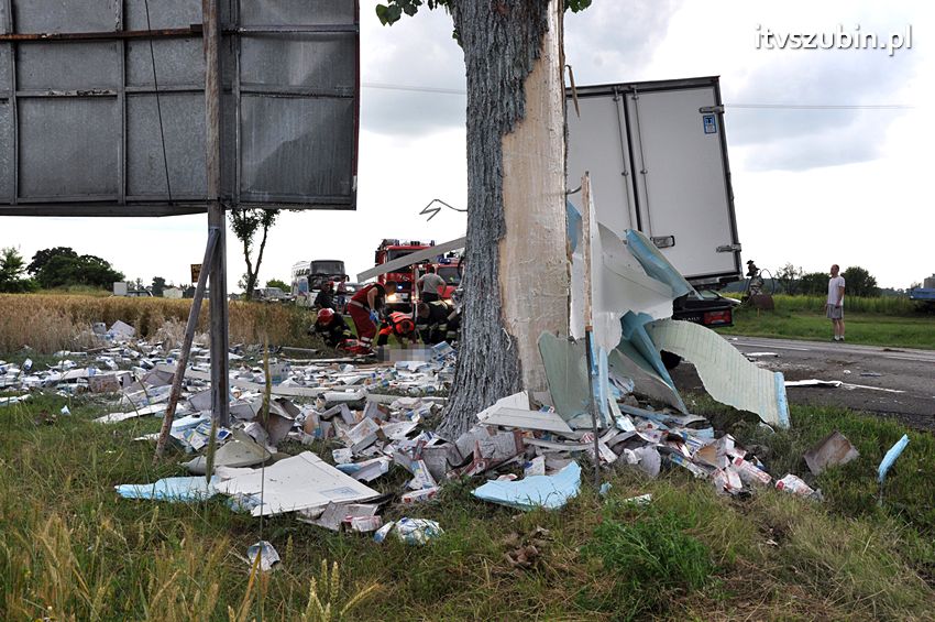 Feralny piątek na drogach w gminie Szubin