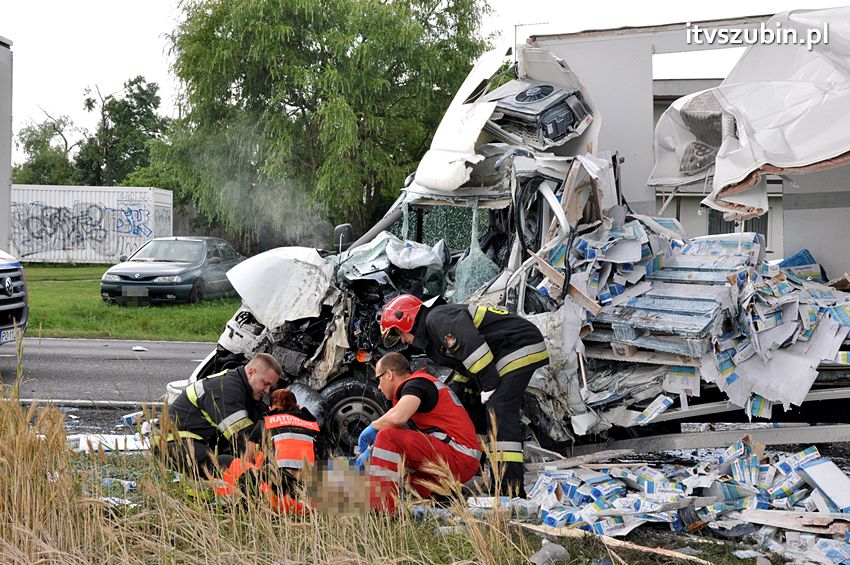 Feralny piątek na drogach w gminie Szubin
