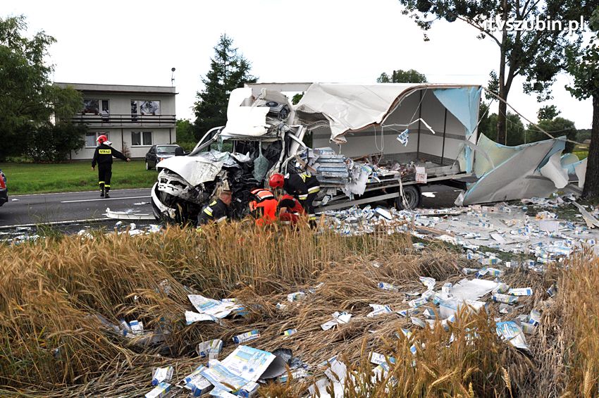 Feralny piątek na drogach w gminie Szubin