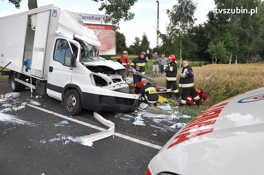 Feralny piątek na drogach w gminie Szubin