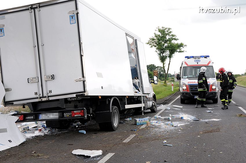 Feralny piątek na drogach w gminie Szubin