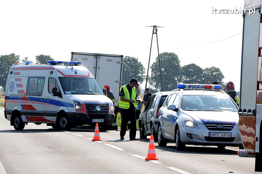 Jumper kontra C3 - kolizja drogowa w Pińsku