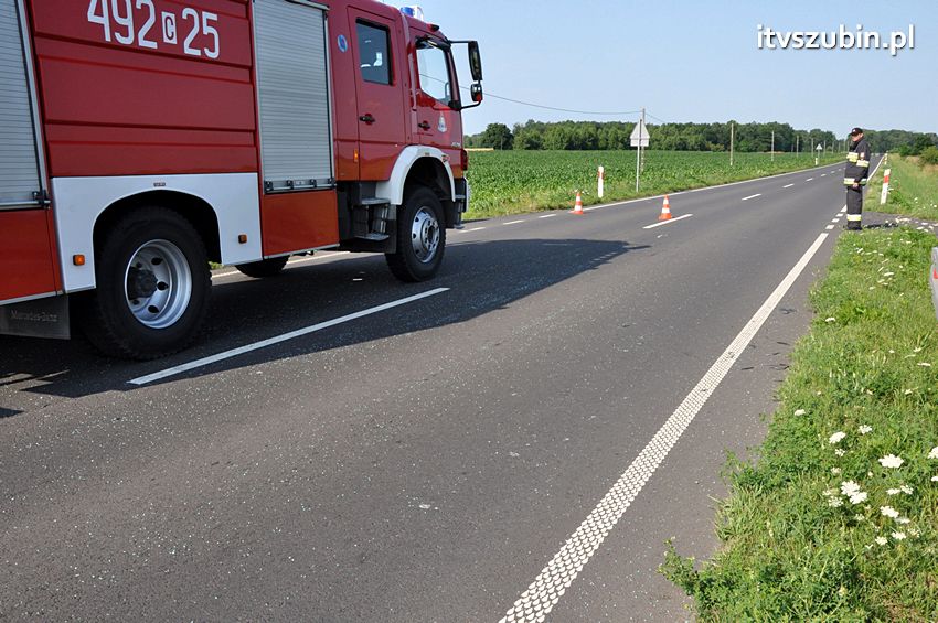 Jumper kontra C3 - kolizja drogowa w Pińsku