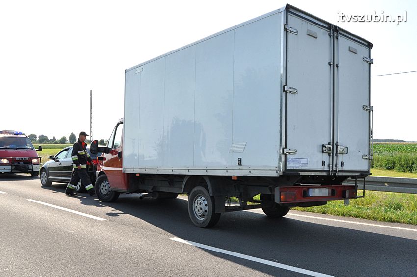 Jumper kontra C3 - kolizja drogowa w Pińsku