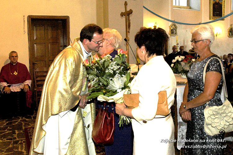 Uroczyste wprowadzenie ks. Pawła Kowalskiego w Urząd Proboszcza Parafii pw. Św. Mikołaja w Szaradowie