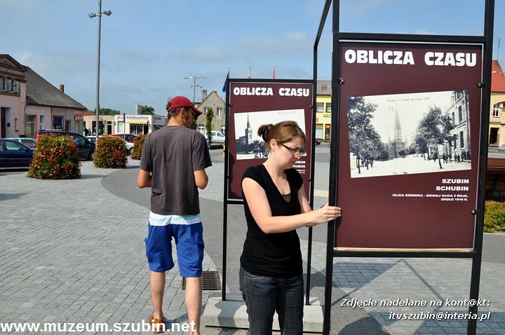 Oblicza czasu na szubińskim rynku