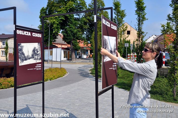 Oblicza czasu na szubińskim rynku