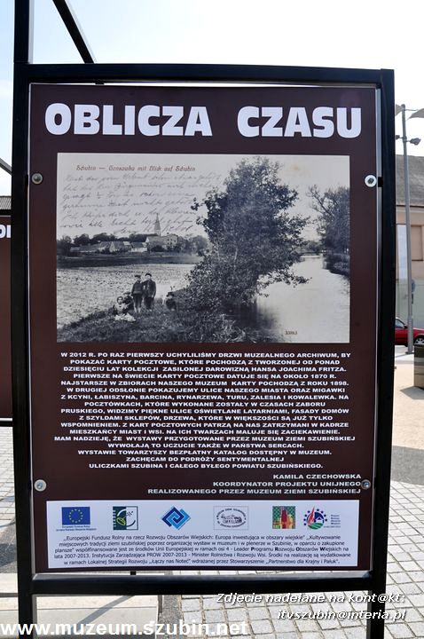 Oblicza czasu na szubińskim rynku