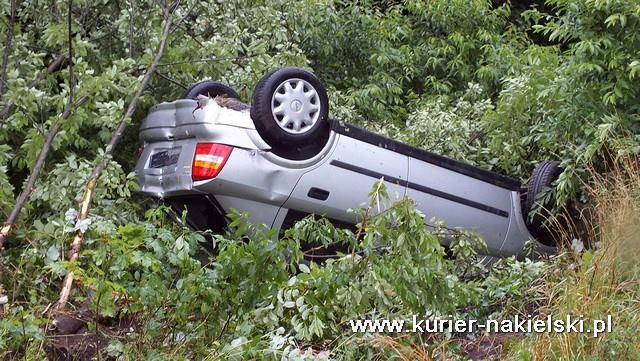 Dachowanie samochodu osobowego