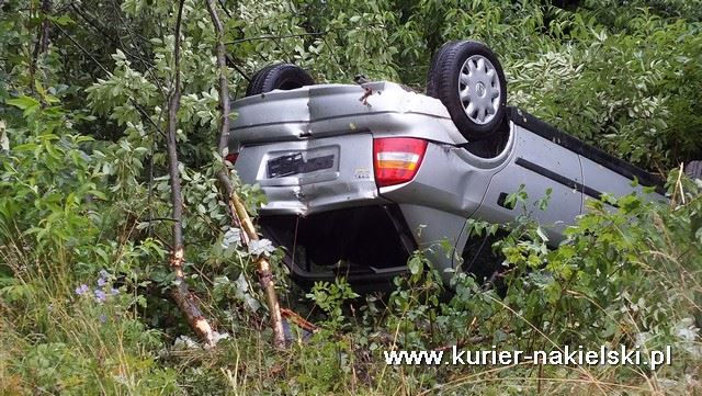 Dachowanie samochodu osobowego