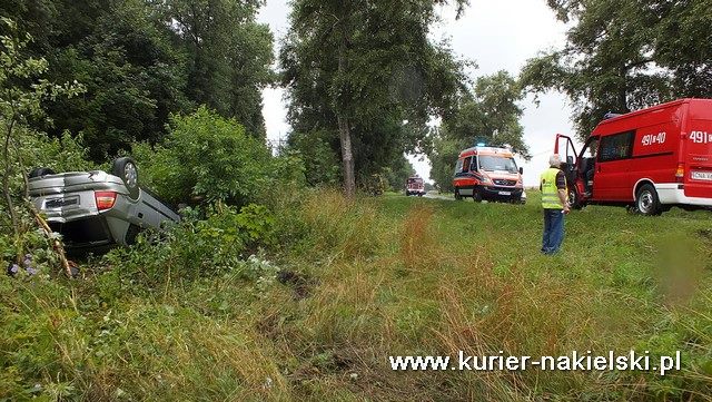 Dachowanie samochodu osobowego